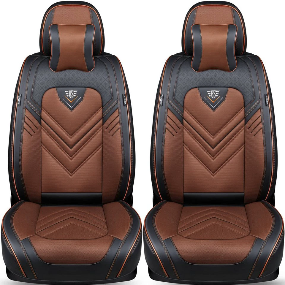 BREMER SITZBEZÜGE Autositzbezug Alfa Romeo Stelvio ab 2017 SL2 Set Grau Fahrer Beifahrer