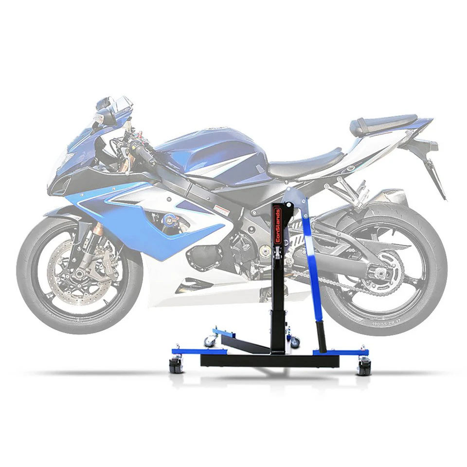 ConStands CS Power Evo Zentralständer Motorradheber Suzuki GSX-R 1000 05-08 Blau