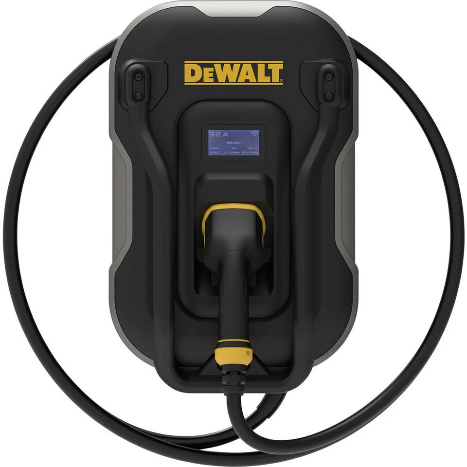 DeWalt EV200D-32W-22C Wallbox Typ 2 Mode 3 32 A 22 kW RFID App