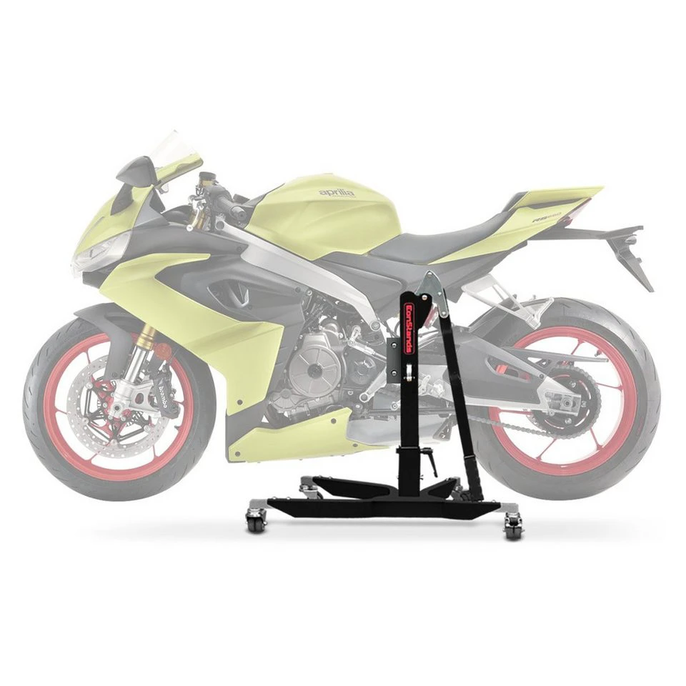 ConStands CS Power Classic-Zentralständer für Aprilia RS 660 20-25 Schwarz Matt