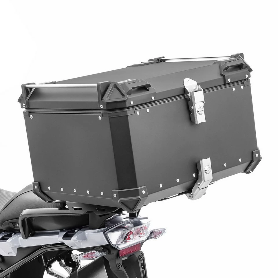 Bagtecs Topcase XB85 Aluminium 85 Liter schwarz Motorrad
