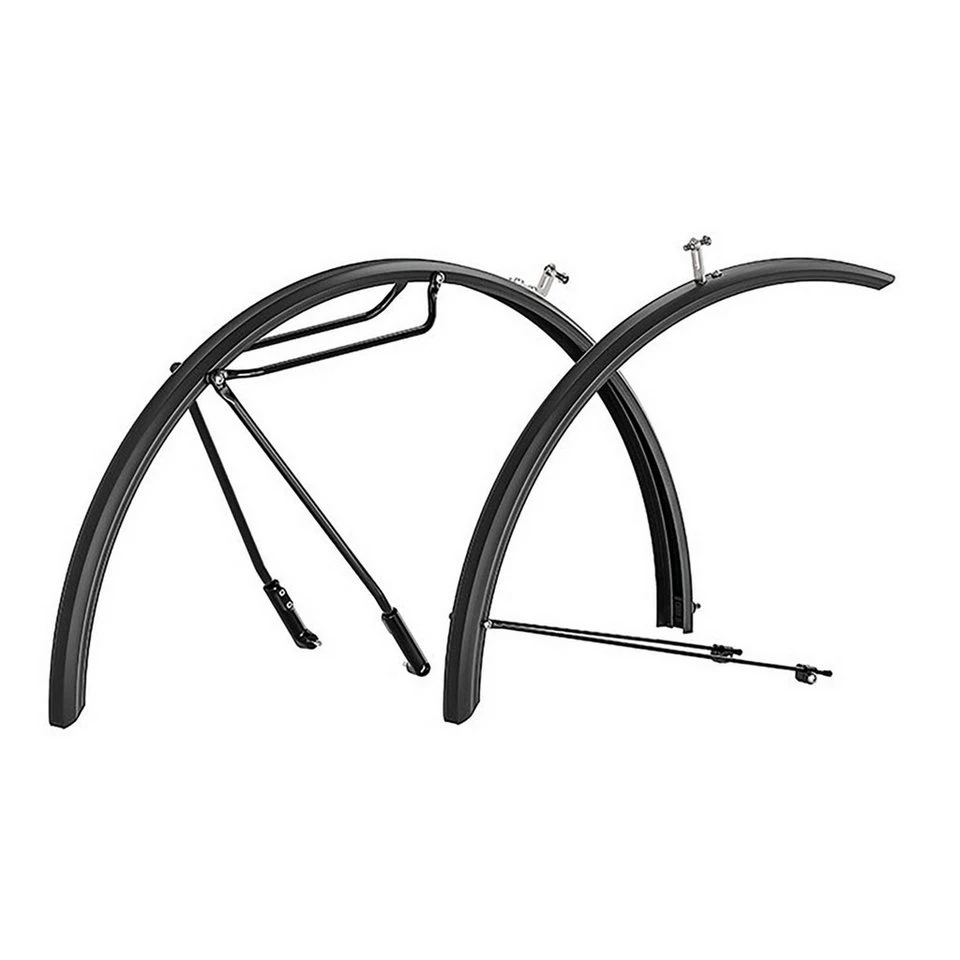 HEBIE Schutzblech-Set Alumee Aluminium wetterbeständig UV-stabil Gepäckstrebe 16 kg
