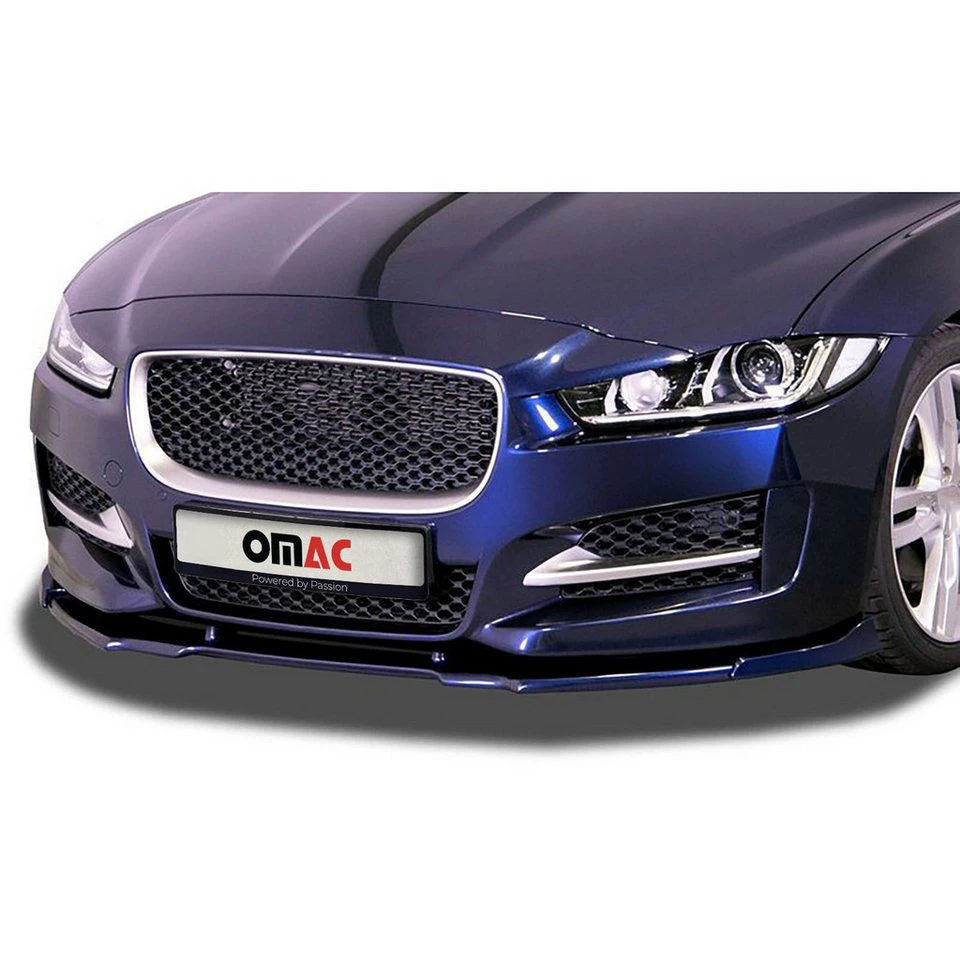 OMAC Frontstoßstange Frontspoiler Vario-X Spoiler für Jaguar XE R-Sport 2015-2020 ABS Kunststoff TÜV