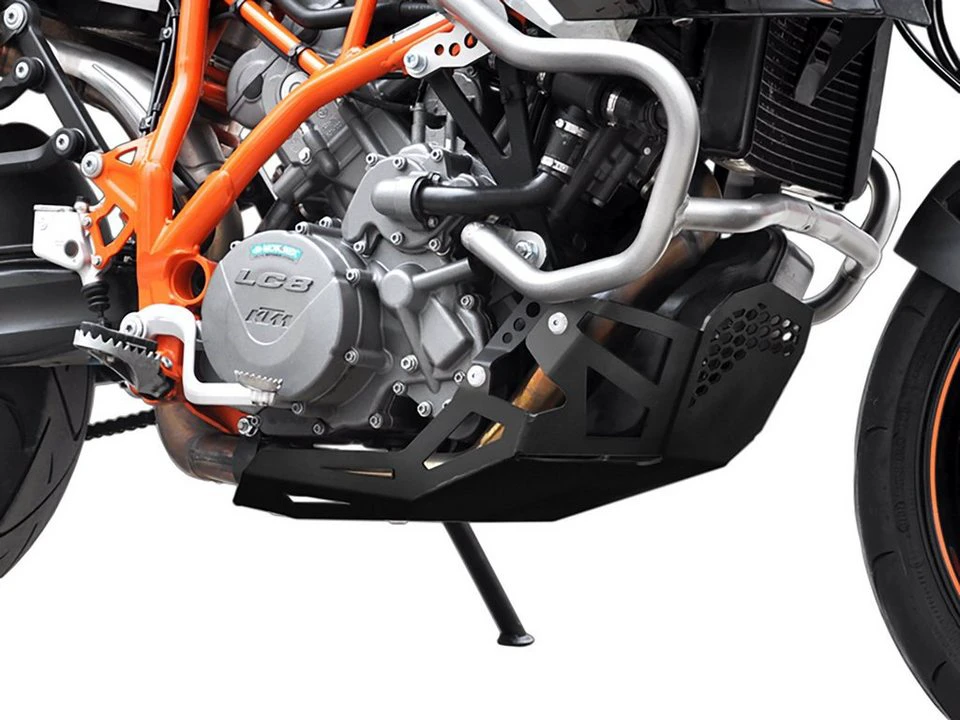 ZIEGER Motorschutz KTM LC8 950 SM / R 990 SM T / R schwarz Aluminium 3 mm
