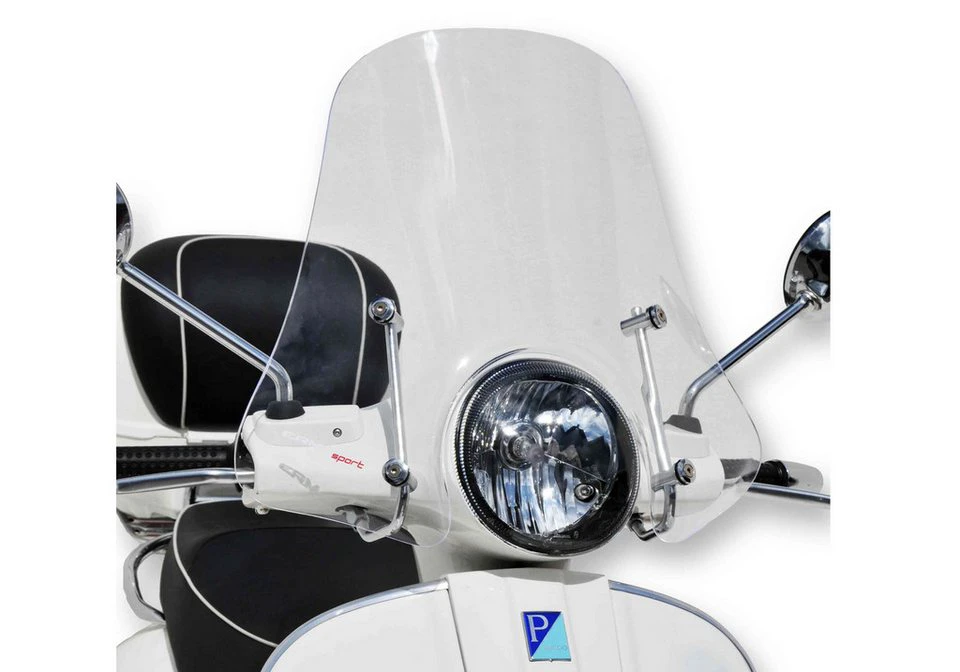 ERMAX Scooterscheibe Sportivo Acrylic PMMA Retro Look
