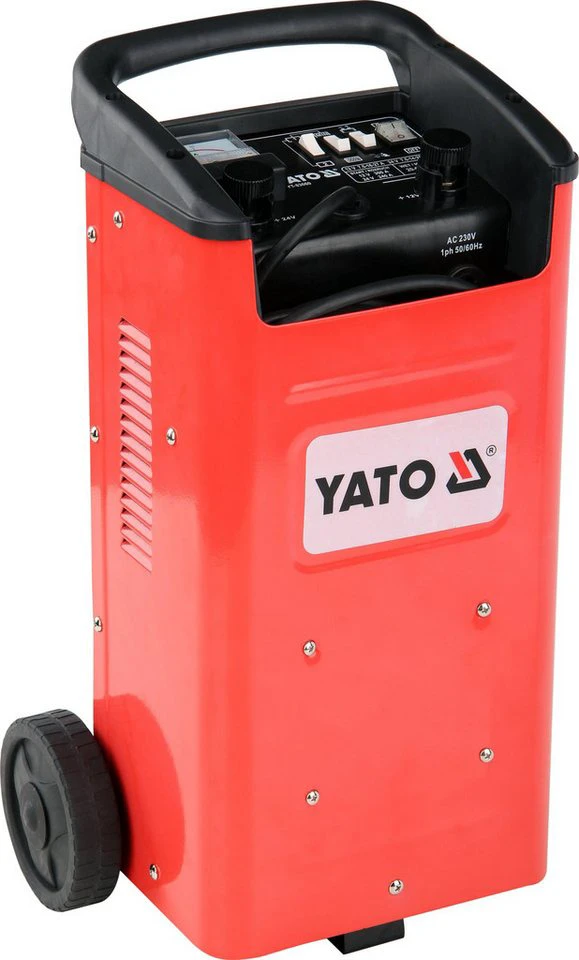 Yato Batterieladegerät YT-83060 12/24 V mit Starthilfe 20-600 Ah