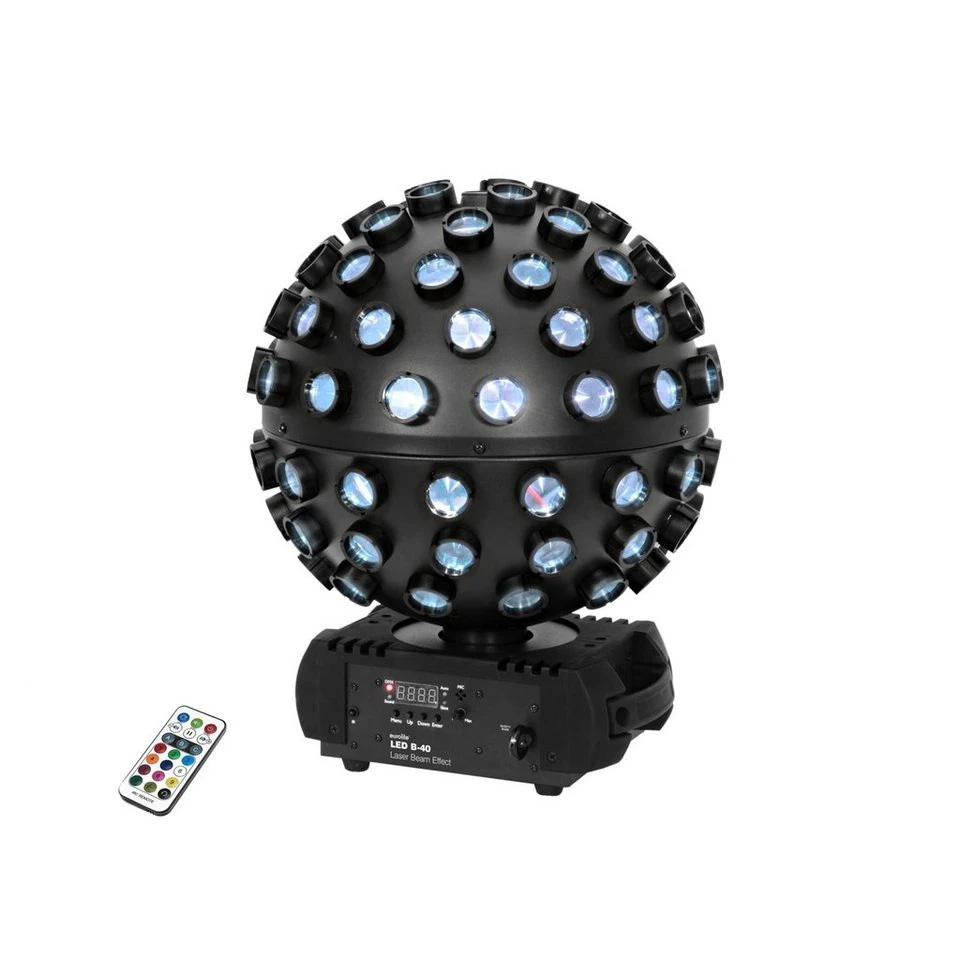 EUROLITE LED B-40 Laser Beam Effect Scheinwerfer Showeffekt RGBW DMX