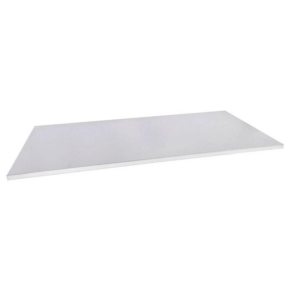 Unior Edelstahl Arbeitsplattenabdeckung für Holzarbeitsplatte 990TW 1 mm
