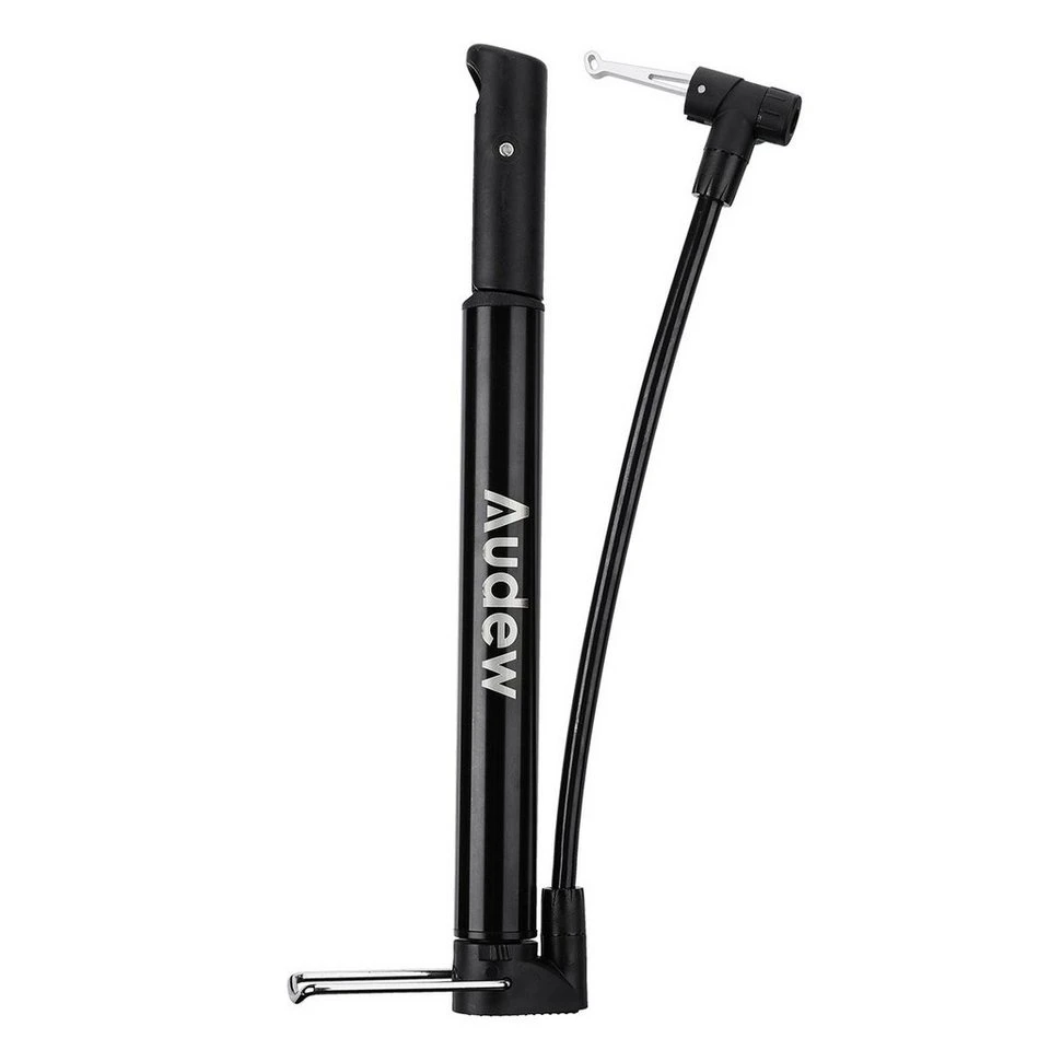 Audew Mini-Fahrradpumpe Aluminiumlegierung 160 psi 11 Bar Smart Valve