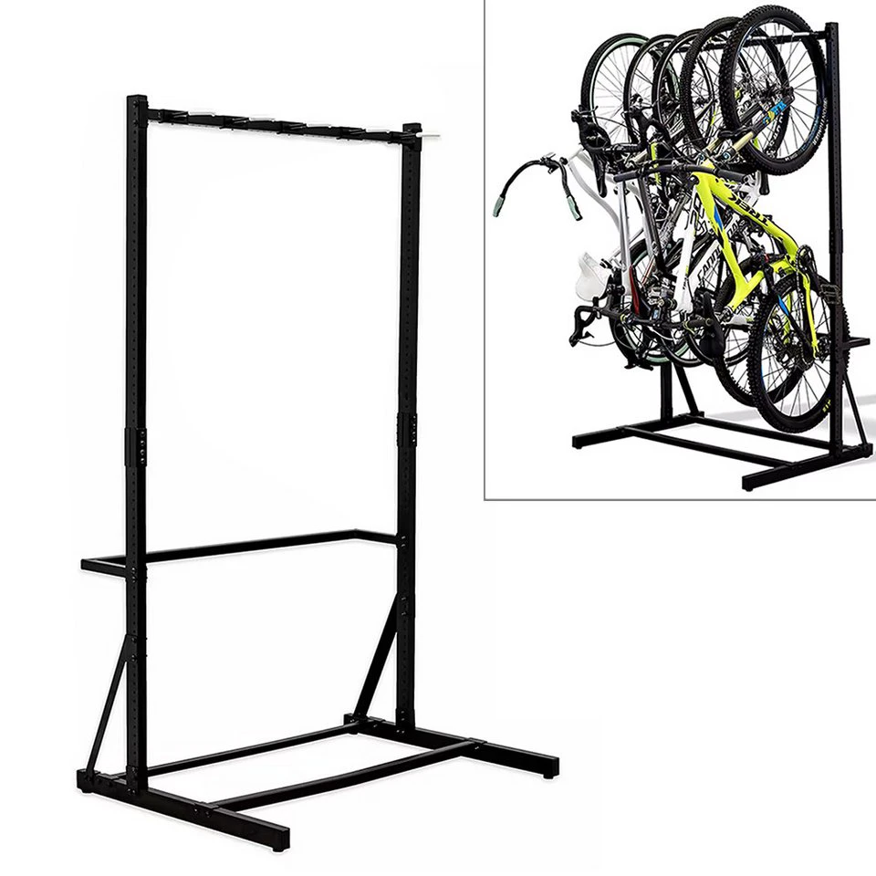 Cranit Fahrradständer freistehend für 5 Fahrräder Stahl 117 x 91,5 x 205,5 cm
