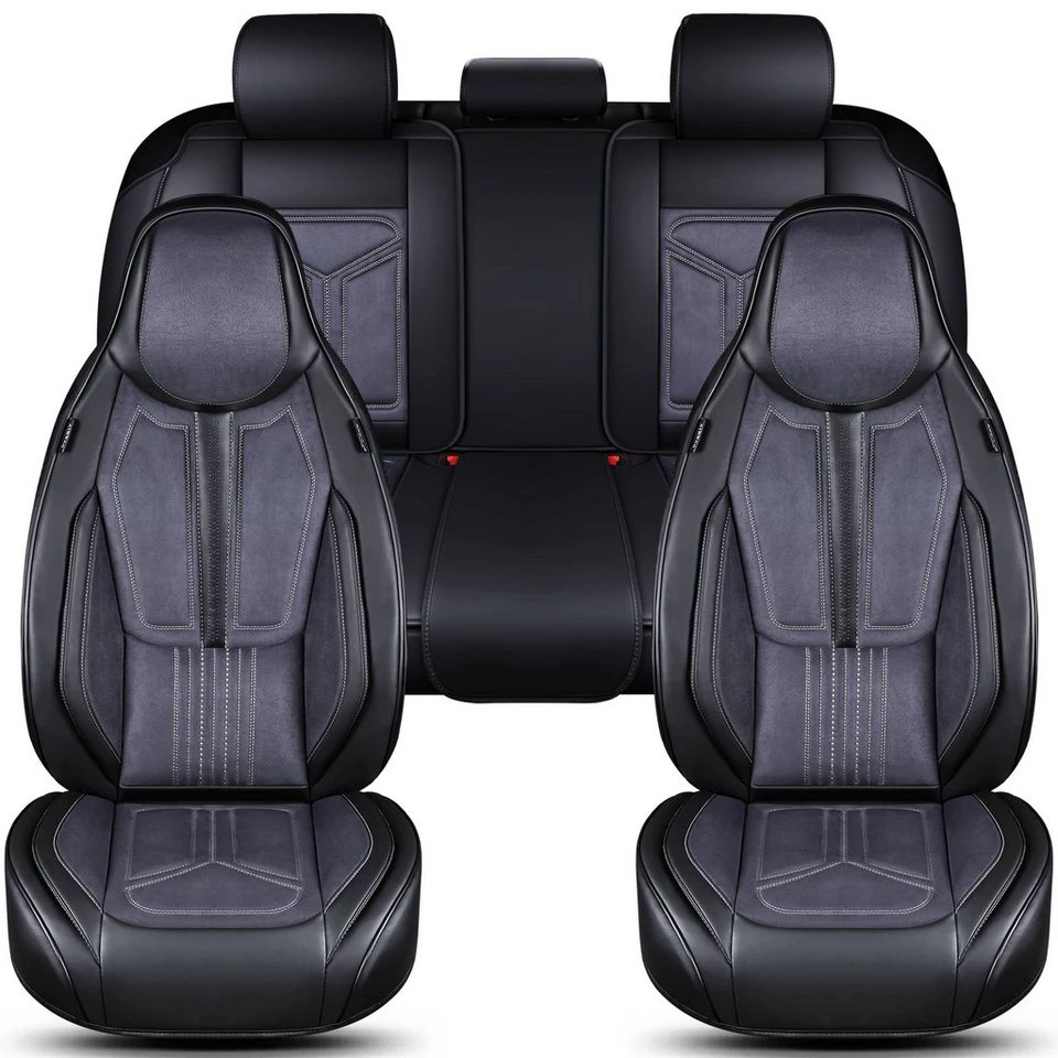 BREMER SITZBEZÜGE Autositzbezug Alfa Romeo Giulietta 940 2010-2020 Schwarz/Grau Komplettset