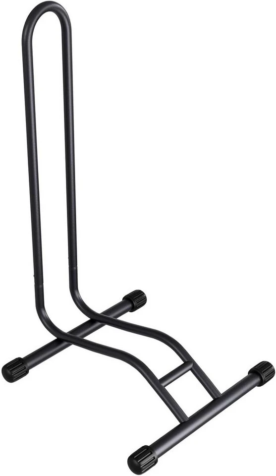 TLGREEN Fahrradständer Abnehmbar Bodenständer Fahrradhalter L-Form 41 x 41 x 75,5 cm Schwarz