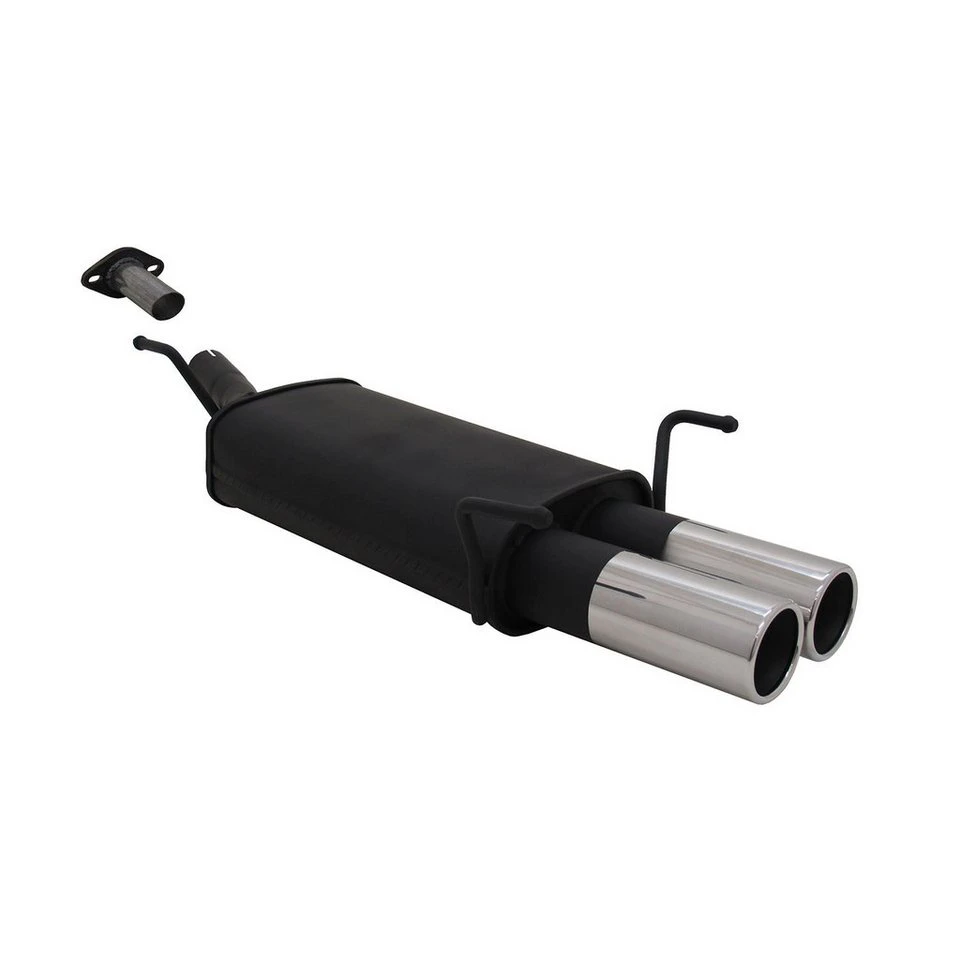 OMAC Novus Sportendschalldämpfer Opel Astra G CC Fließheck 2x76 mm Edelstahl EG