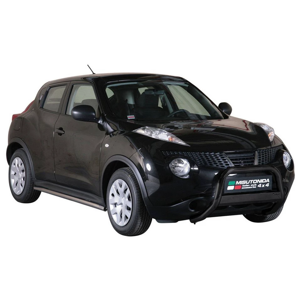 OMAC Frontschutzbügel Nissan Juke 2010-2025 ø63mm Schwarz rostfreier Stahl