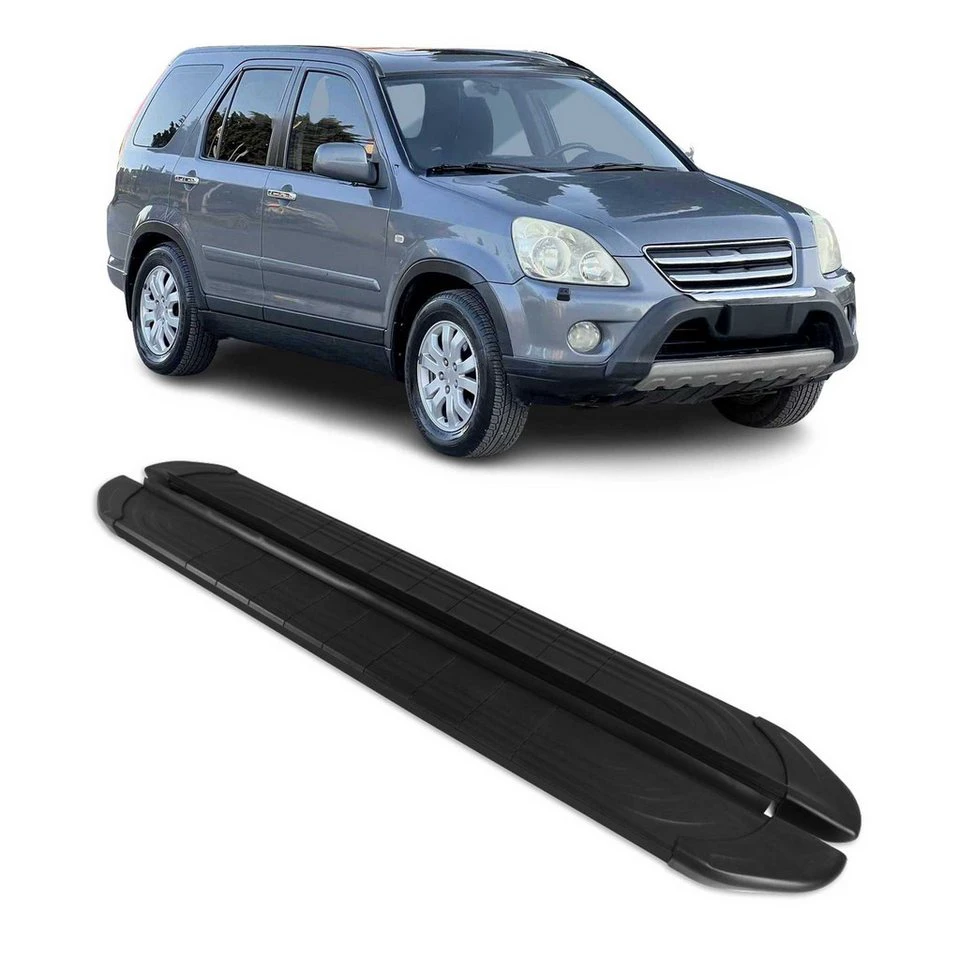 OMAC Seitenschweller für Honda CR-V 2001-2006 Aluminium 2tlg