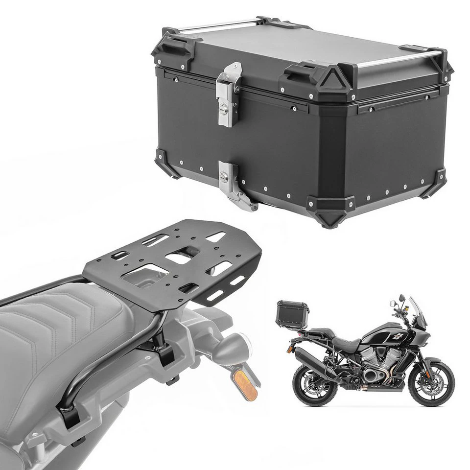 Bagtecs Topcase Set Alu Topcase Träger Harley Pan America 1250 Special 21-25 X