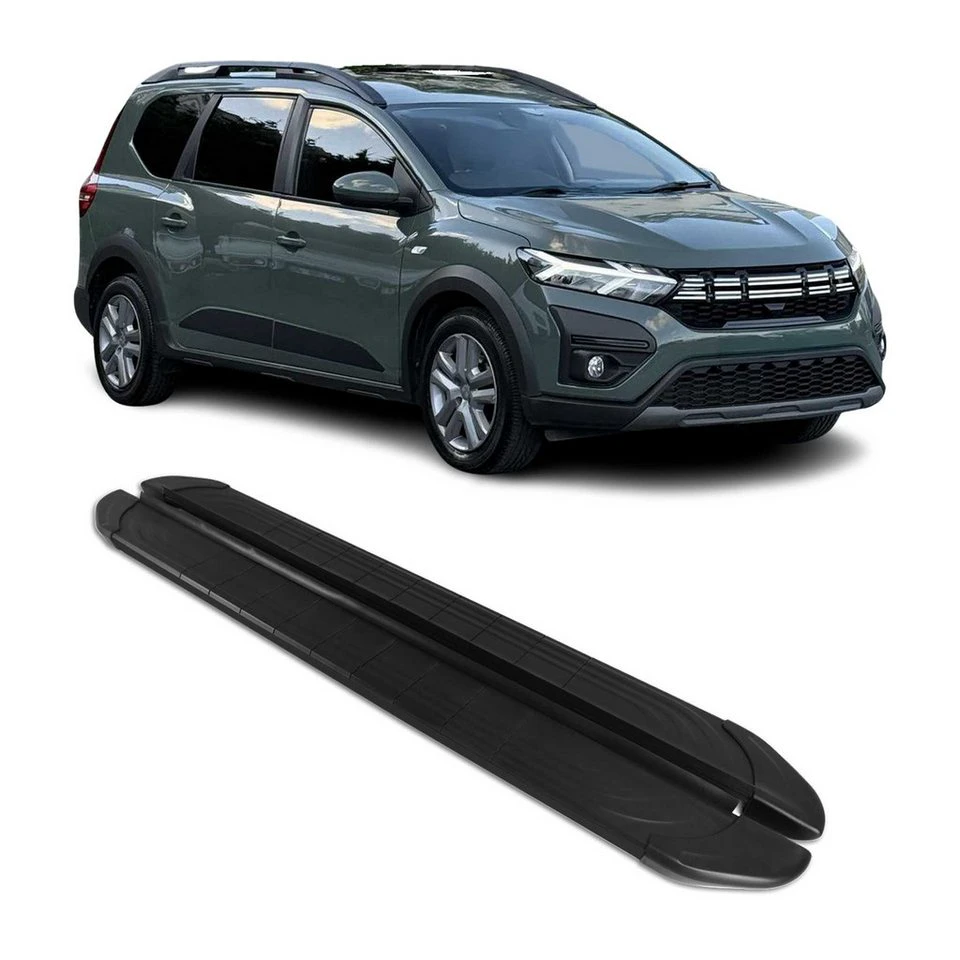 OMAC Trittbretter Dacia Jogger 2022-2025 Aluminium 2tlg rutschfest