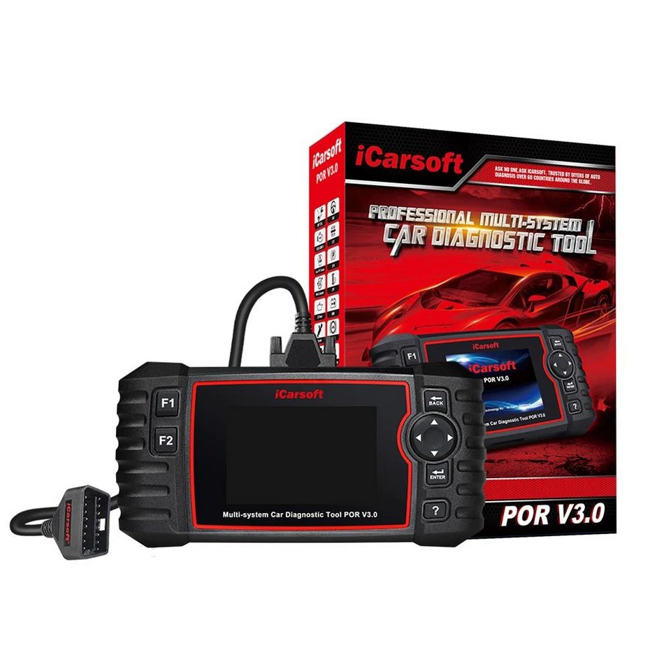 iCarsoft POR V3.0 OBD2-Diagnosegerät Porsche Cayenne 4 Zoll TFT LCD