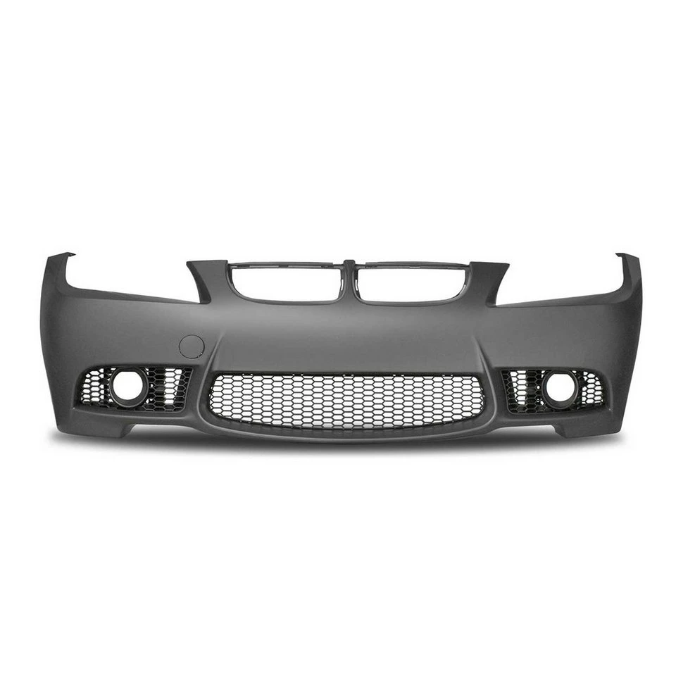 OMAC Frontstoßstange für BMW E90 E91 2005-2008 Sport-Design Schwarz 1-St.