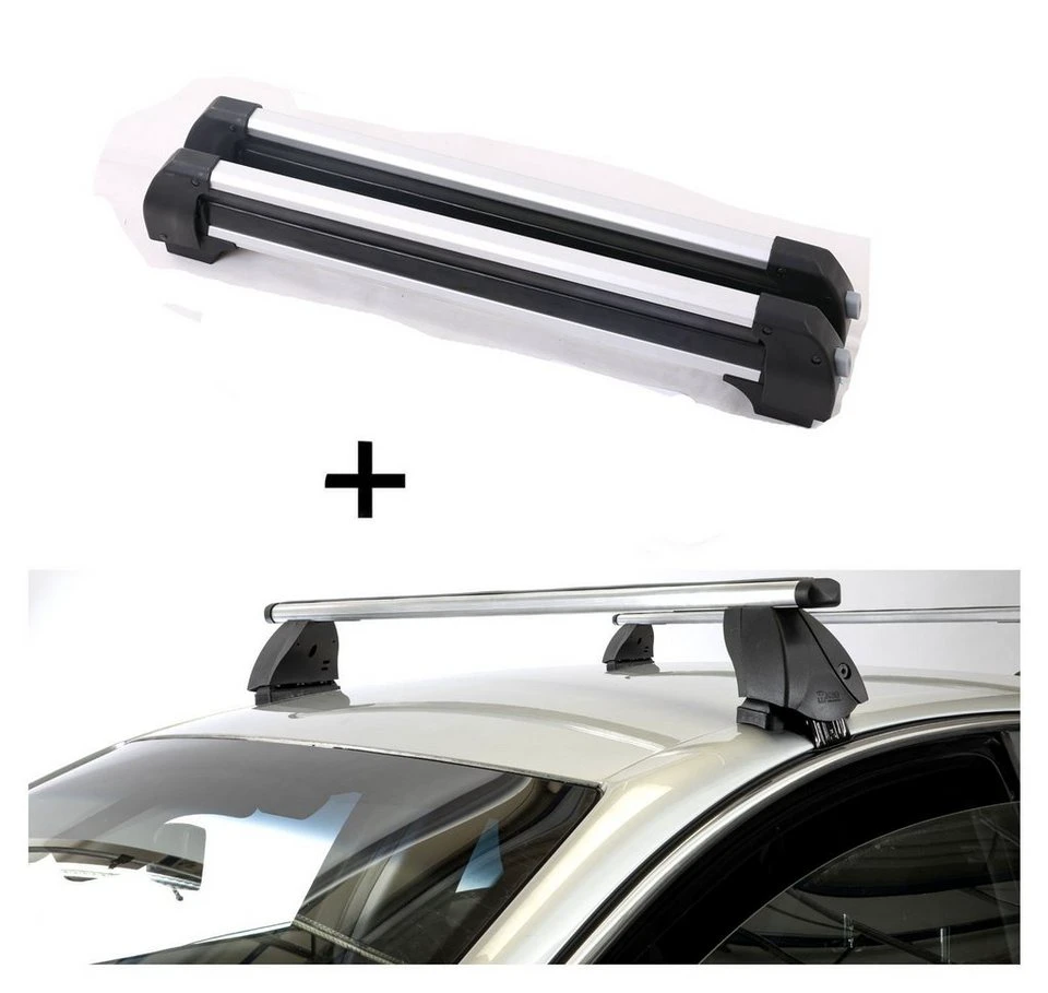 VDP Skiträger VDP-S6 mit Dachträger K1 PRO Aluminium Fiat Fullback 4Türer ab 15