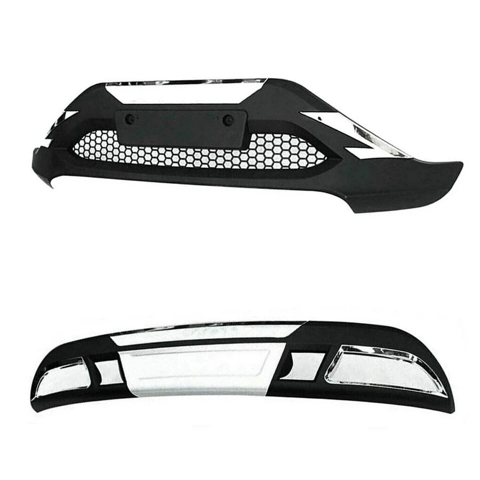 OMAC Frontstoßstange Vornesplitter Frontlippe & Heckdiffusor Honda CR-V 4 2012-2015 ABS 2-St. Sportliches Design