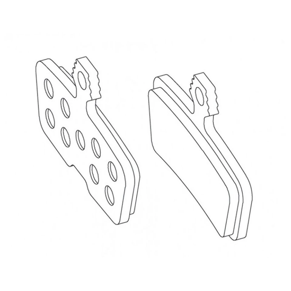 Avid Scheibenbremsbelag Set 00.5315.023.010 Code MY 11 Metall gesintert Stahl