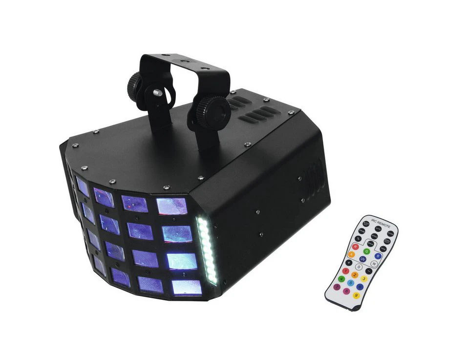 EUROLITE LED D-30 Hybrid Strahleneffekt DMX RGBWAP Derby Strobe