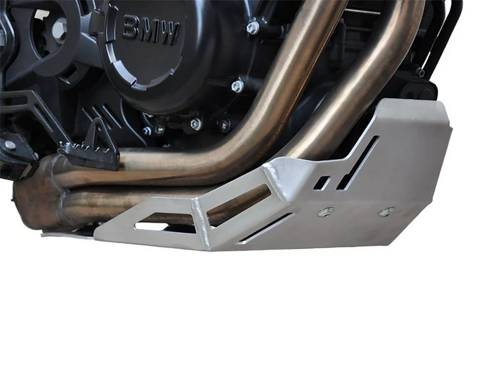 ZIEGER Motorschutz BMW F 800 GS / Adventure silber Aluminium 3 mm