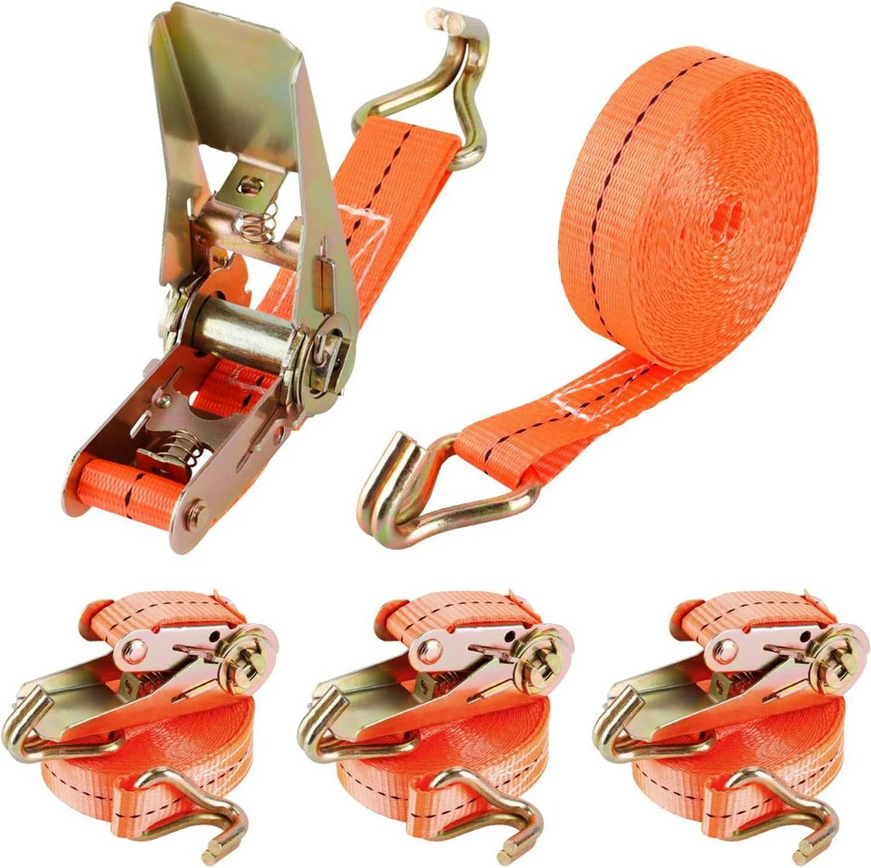 UE Stock Spanngurt 4er 25 mm 5,5 m 1000 kg Orange