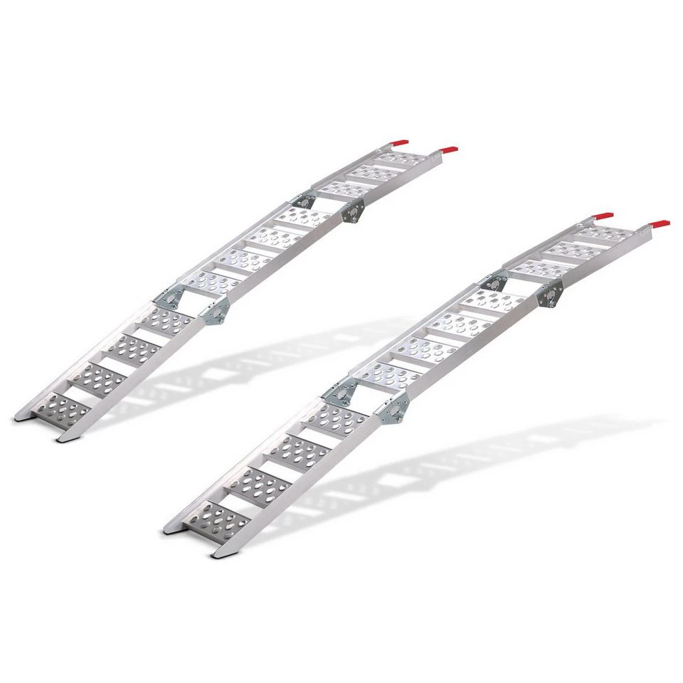 ConStands Auffahrrampe III Aluminium 198,5 cm 28 cm 270 kg dreifach klappbar