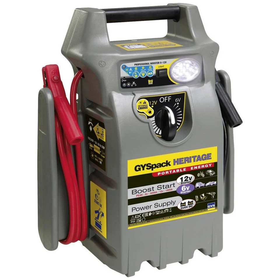 GYS Gyspack Heritage Energiestation 6 V 12 V Spannungswandler 230 V