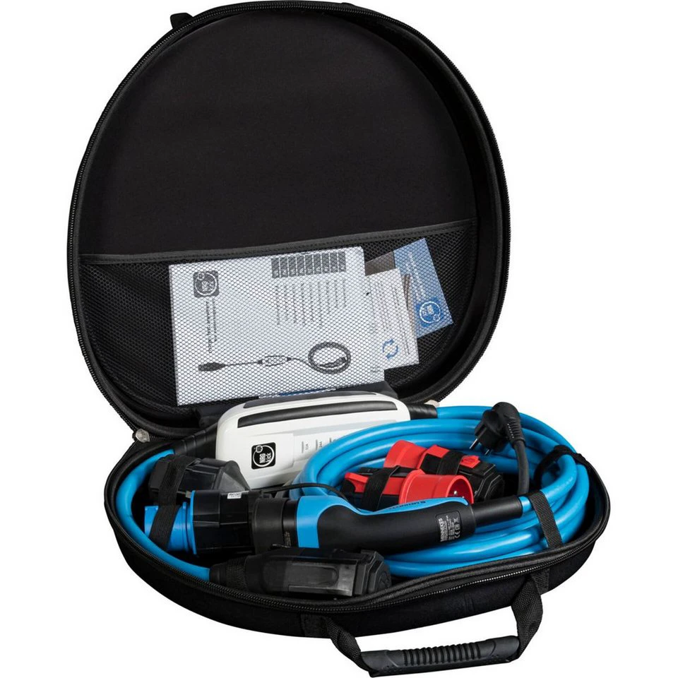 NRGkick Elektroauto-Ladestation 32A 5m Set Optimal GSM WLAN mit Adapter und Tasche