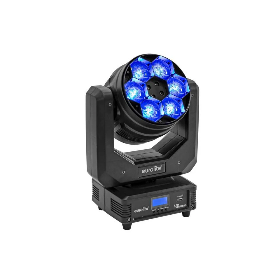 EUROLITE LED TMH-H240 Scheinwerfer Beam Wash Flowereffekt Scanner
