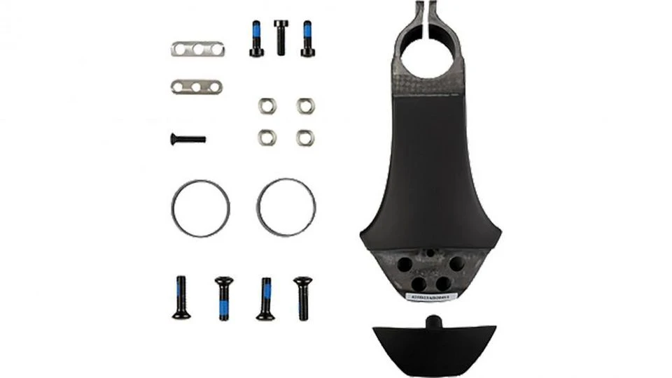 Look Combo Aero Stem -7° Vorbau 100 mm matt schwarz Carbon Aluminium