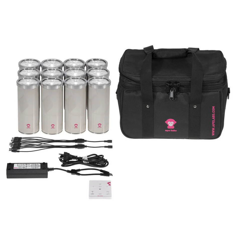Ape Labs LightCan V2 Tourpack 12 Softbag Creme-Weiß akkubetrieben