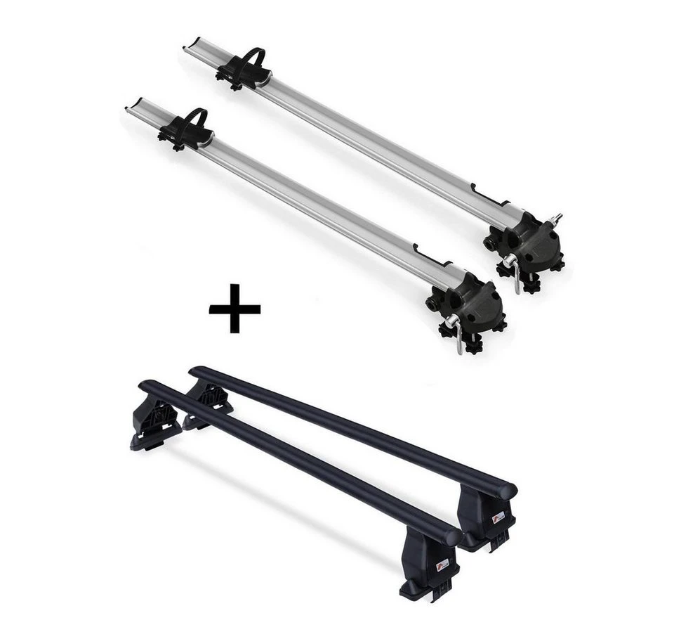 Menabo Tema Fahrradträger Bike Pro 2x Stahl-Dachträger BMW X1 2009-2015