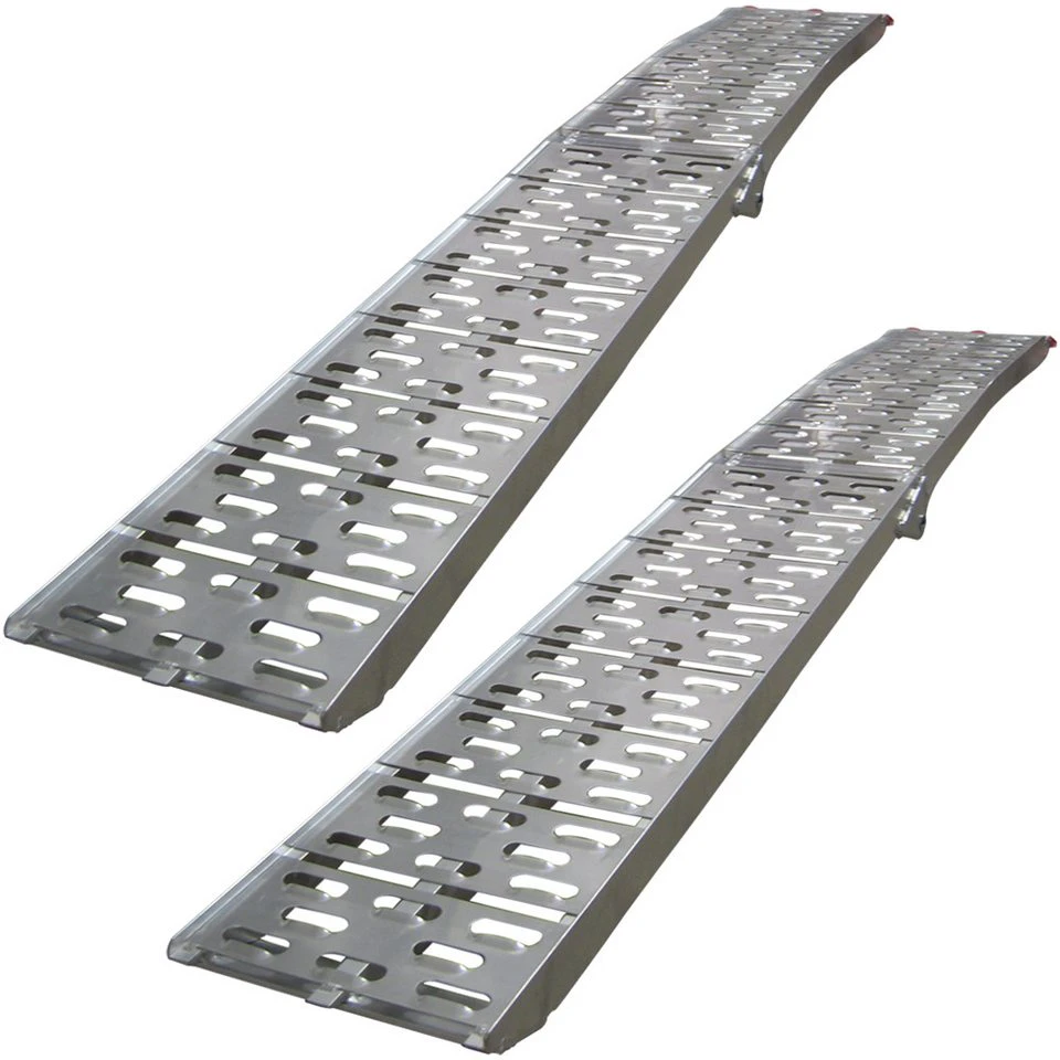 Grafner Auffahrrampe 2er Set Aluminium klappbar 226 x 29,5 cm 680 kg