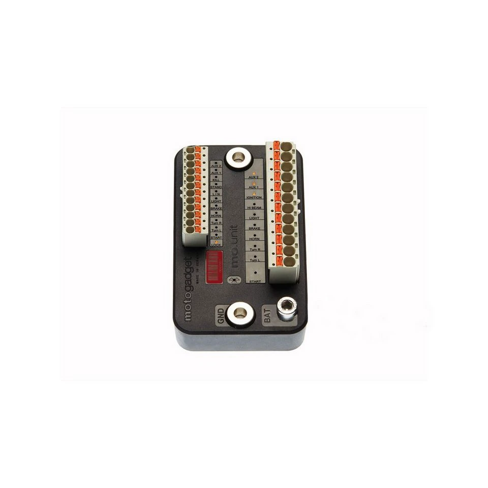 motogadget mo.unit blue digitale Steuerbox Bluetooth LE 12 Eingänge 10 Ausgänge