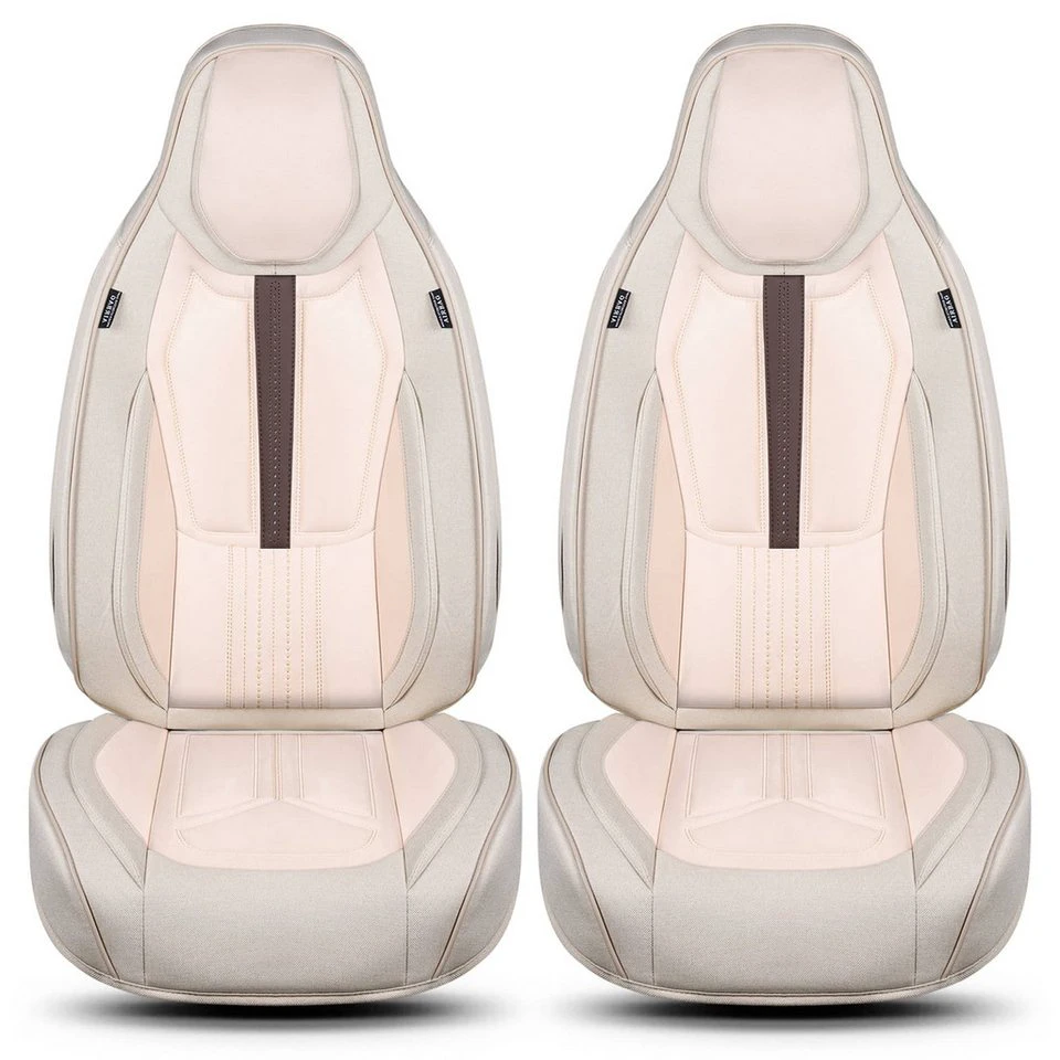BREMER SITZBEZÜGE Autositzbezug Adria Twin Club Maxivan (DS4) 2-tlg. Beige Fahrer Beifahrer