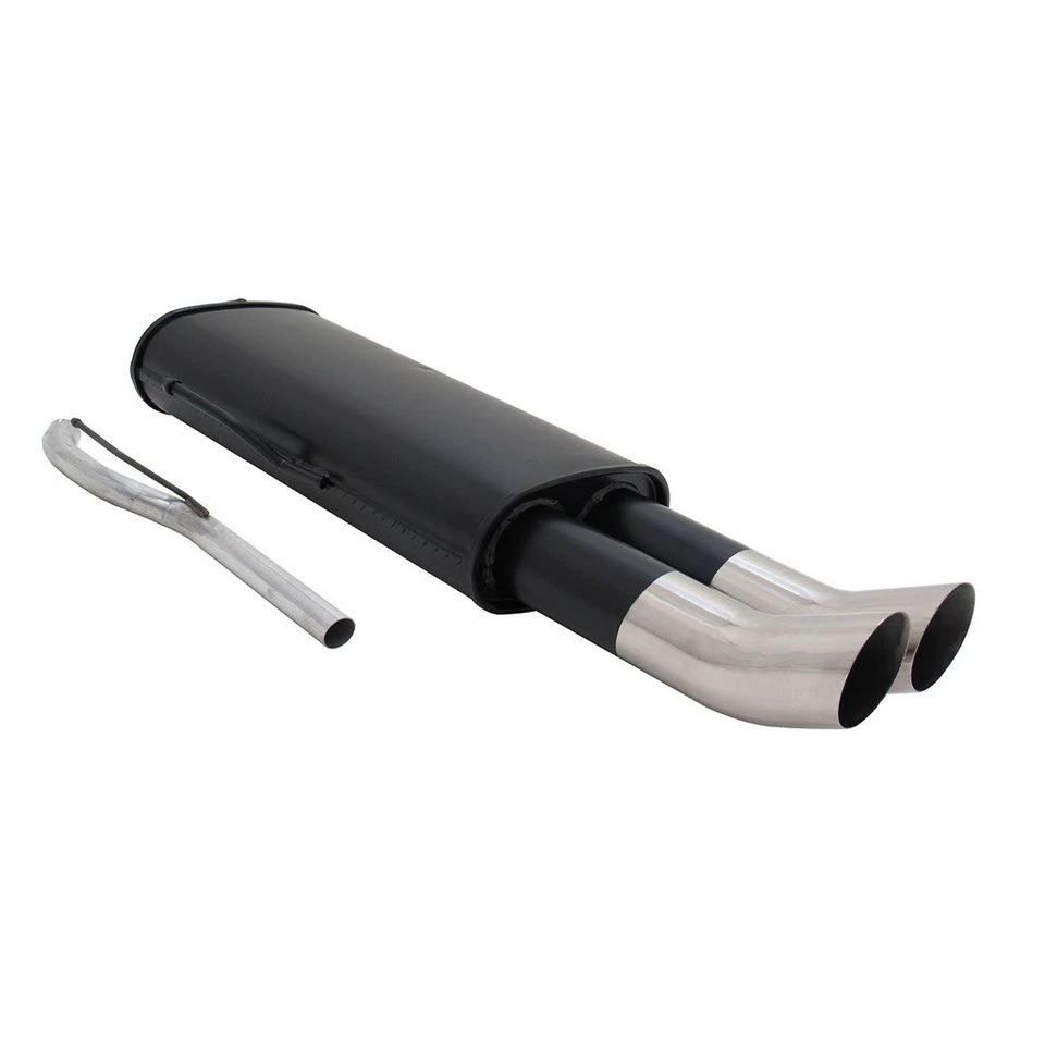 OMAC Novus Sportendschalldämpfer VW Passat 35i 2x76mm Edelstahl EG-Betriebserlaubnis