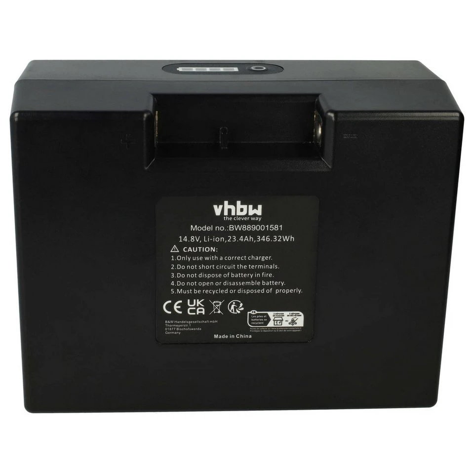 vhbw Austausch-Akku für MOCAD 1&2 Golf-Trolley 23400 mAh 14,8 V Li-Ion