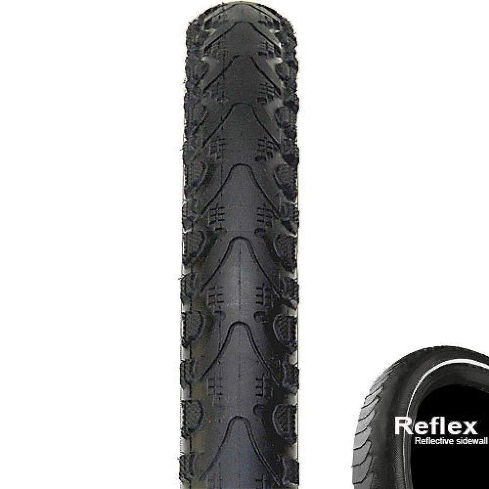 KENDA Khan Fahrradreifen 28x1.45 Zoll 37-622 schwarz Reflex E-25 K-935 Draht