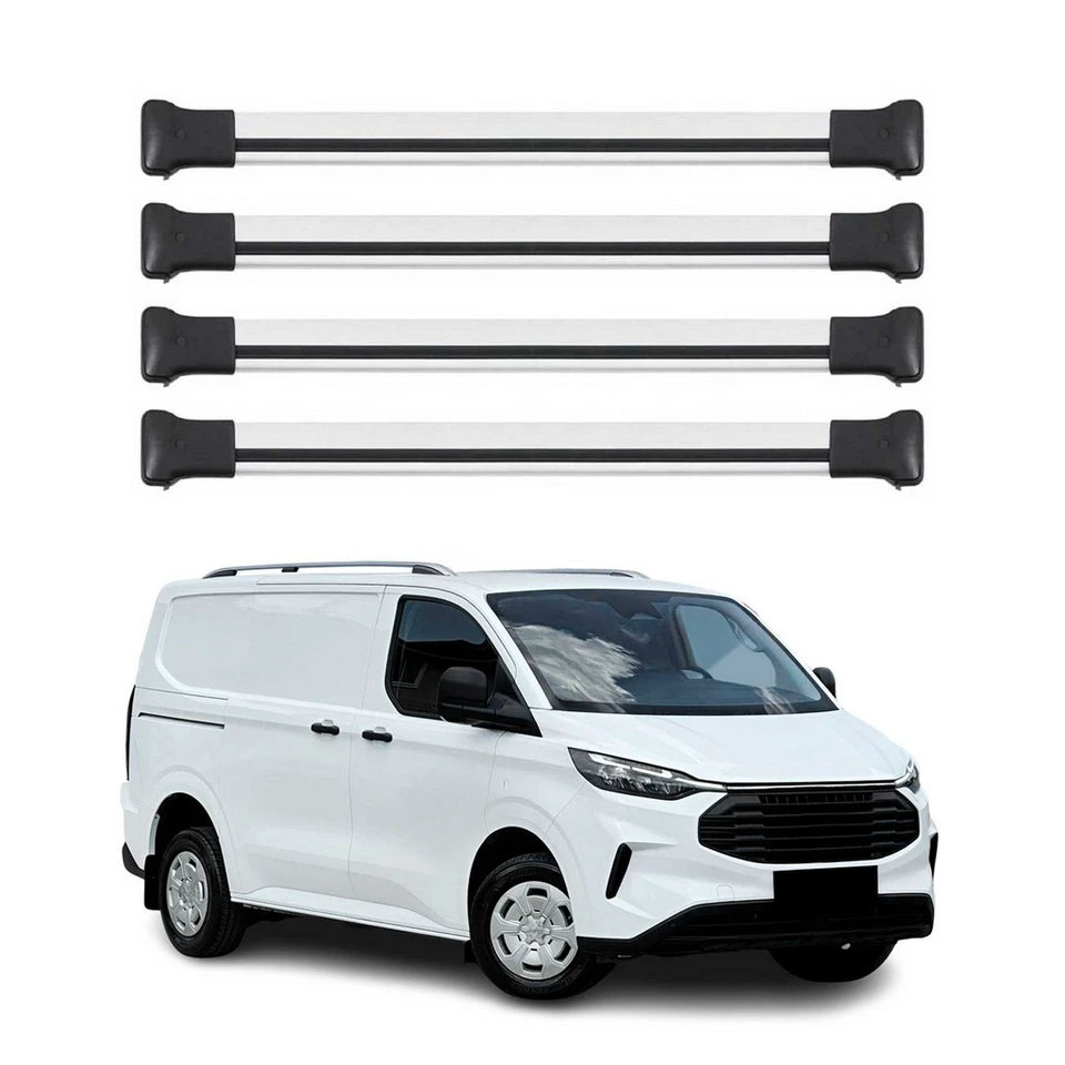 OMAC Dachträger Ford Transit Custom Tourneo Custom 2023-2025 75 kg Alu 4 Stück