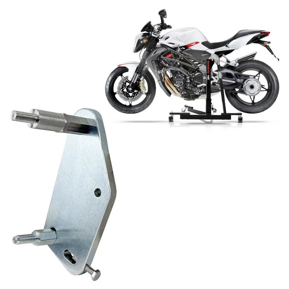 ConStands Motorradheber Adapterplatte Power Classic / Evo für MV Agusta Brutale 910 R/S 05-0