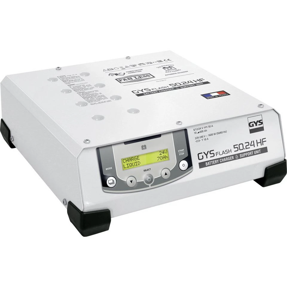 GYS GYSFLASH 50.24 HF 029620 Automatikladegerät 6 V 12 V 24 V 50 A
