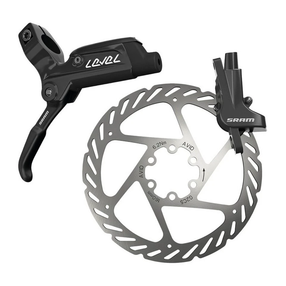 SRAM Scheibenbremse Level 00.5018.106.003 hydr. hinten Leitung 1800mm G2CS 160mm schwarz