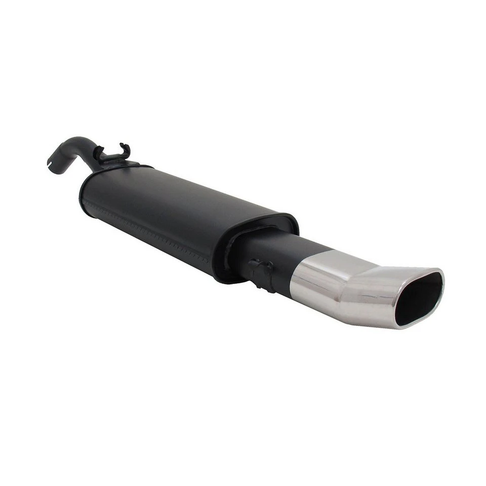 OMAC Novus Sportendschalldämpfer für VW Golf II 19E 135x75mm Edelstahl DTM mit EG-Genehmigung