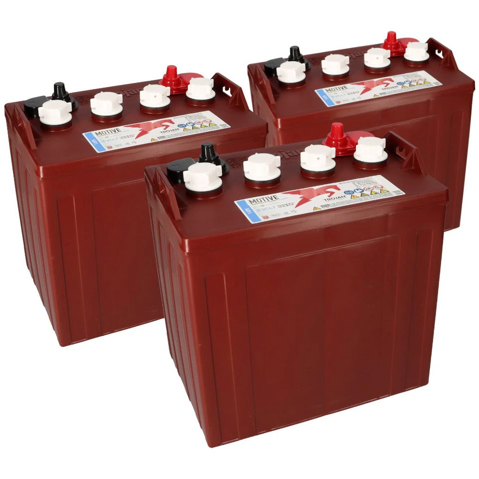 Trojan T-875 3x 8V 170Ah Deep Cycle Traktionsbatterie ELPT