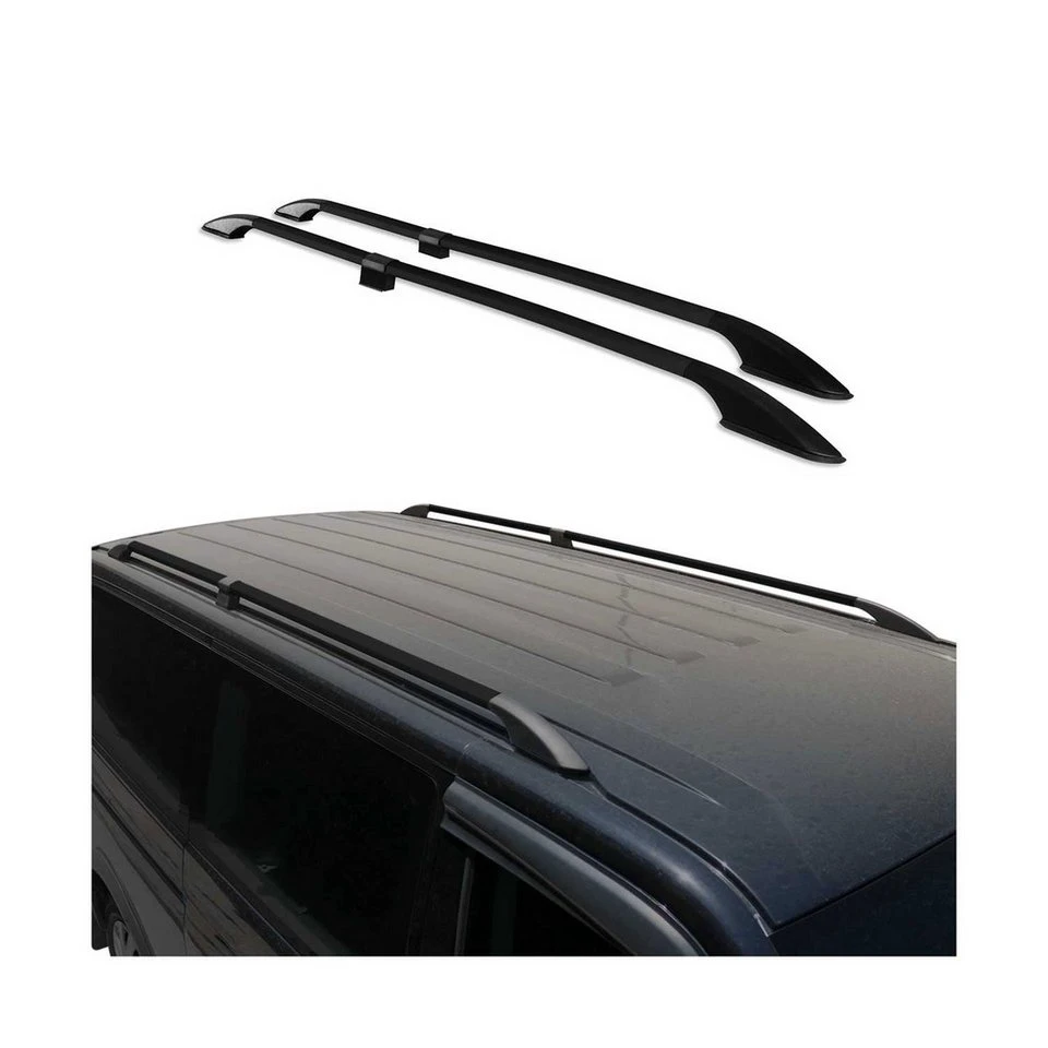 OMAC Dachträger Fiat Ducato III 2006-2025 H2 L4 Aluminium Schwarz 2-St