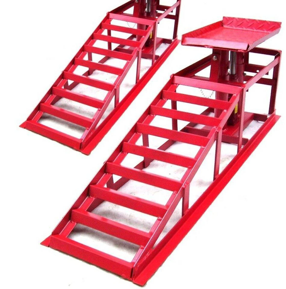 Apex Auffahrrampe 55337 2 Stück höhenverstellbar 2000 kg Hebebühne